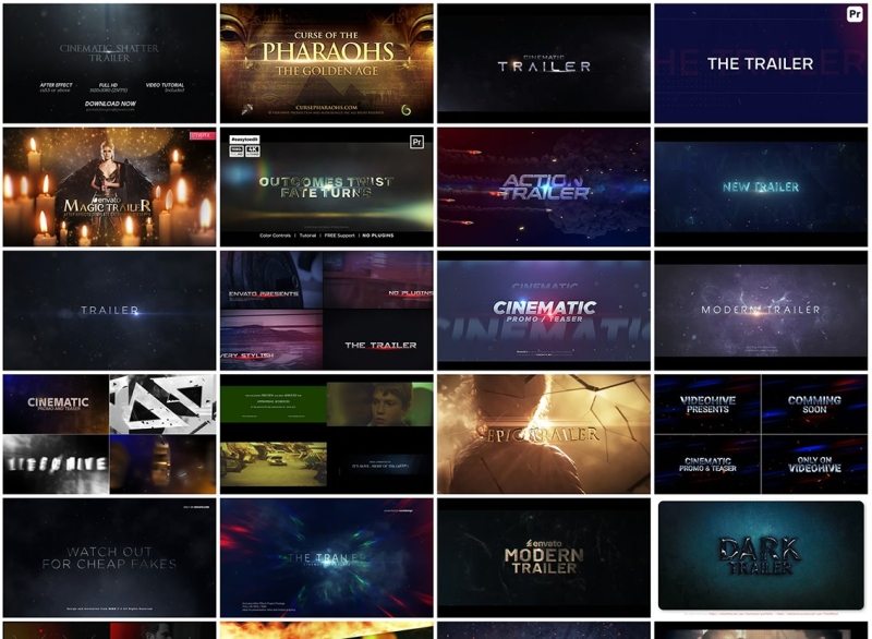 Envato Elements Videohive - Trailers (AE) v.1