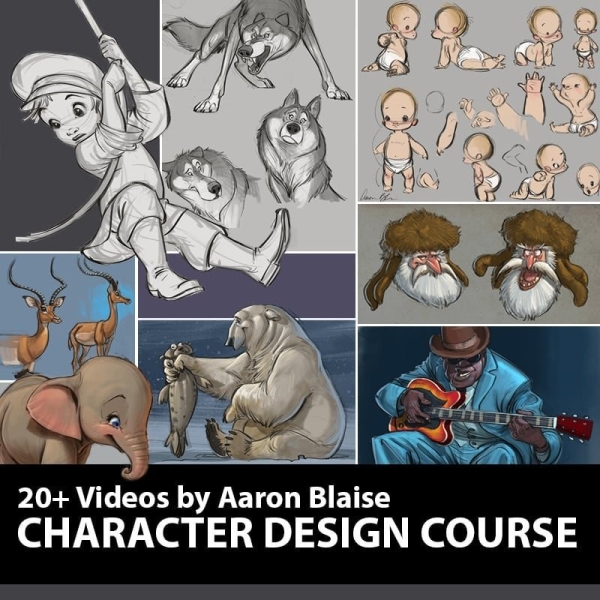 CreatureArtTeacher - Дизайн персонажей - Аарон Блейз